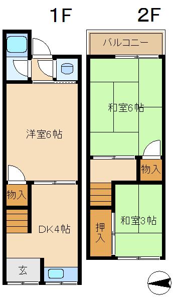  間取り図写真