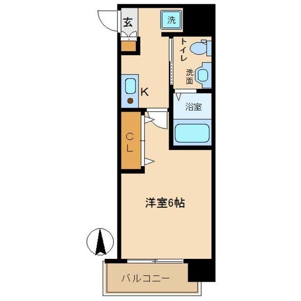 ＳＷＩＳＳ立花（803） 間取り図画像