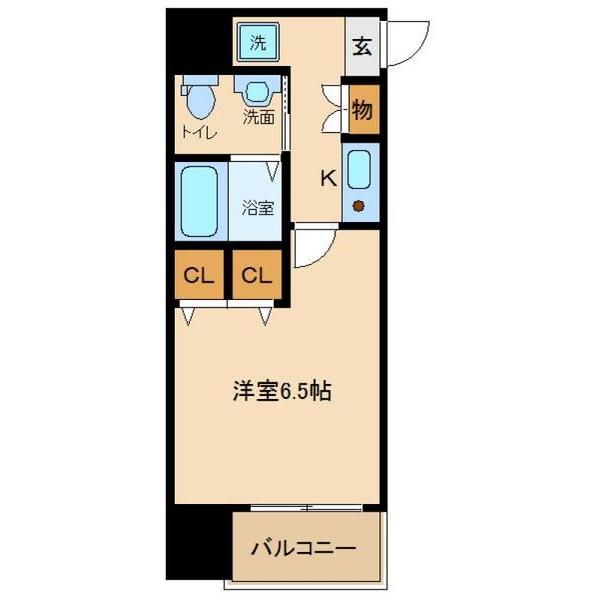 ＳＷＩＳＳ立花（1101） 間取り図画像