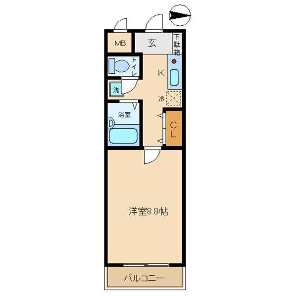 ソフィアⅡ（303） 間取り図画像