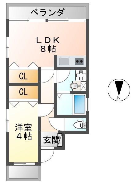 松野ビル 間取り図画像