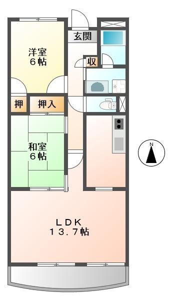  間取り図写真