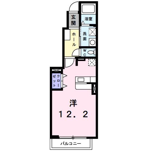 プラシード（102） 間取り図画像