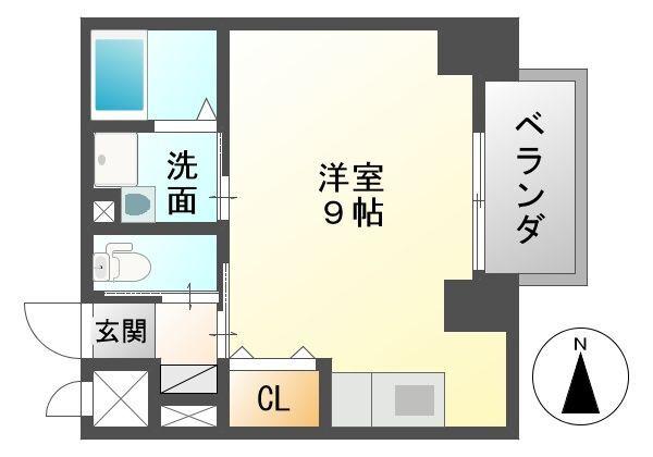 アーデン塚口（1007） 間取り図画像