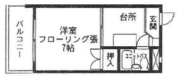 カサクレモナ東館（204） 間取り図画像
