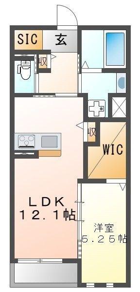 Timber-hare shioe（102） 間取り図画像