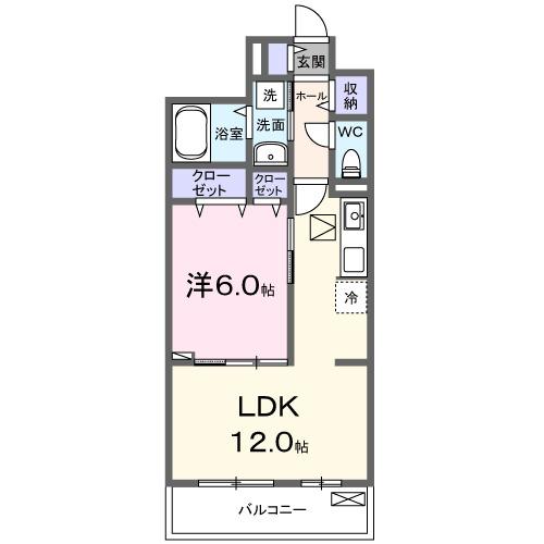 パルク大西（103） 間取り図画像