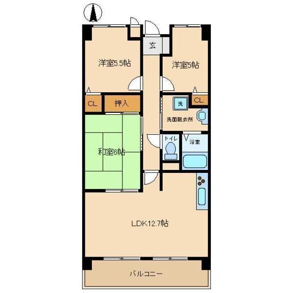  間取り図写真