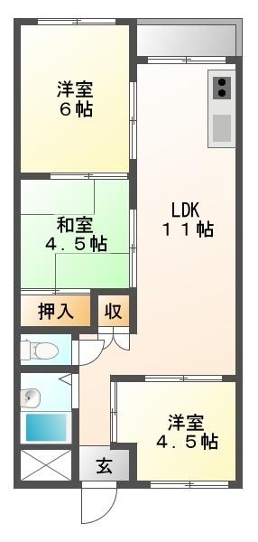  間取り図写真
