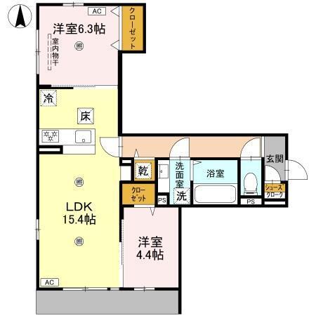  間取り図写真
