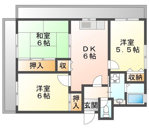 間取り図写真
