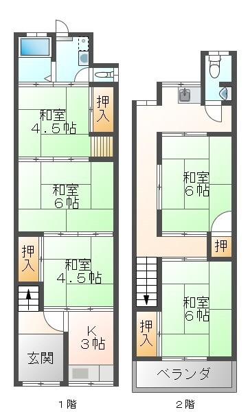  間取り図写真