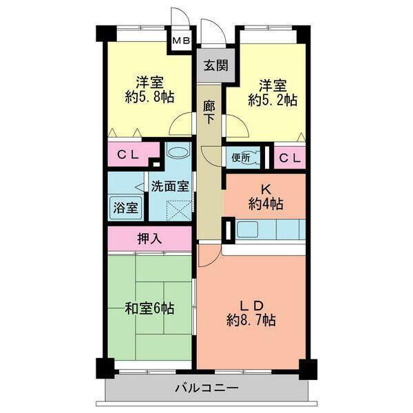  間取り図写真