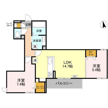  間取り図写真