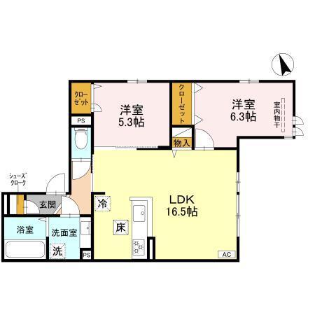  間取り図写真