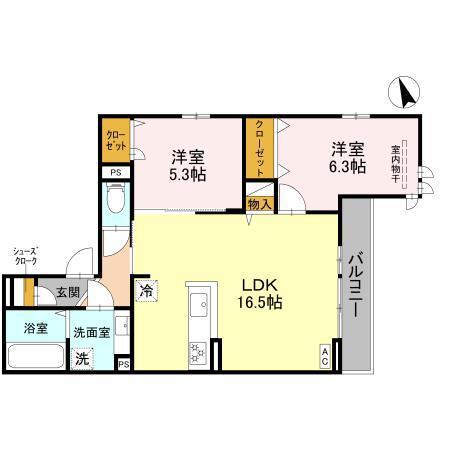 間取り図写真