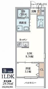  間取り図写真