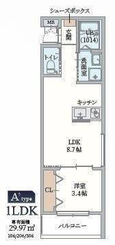  間取り図写真