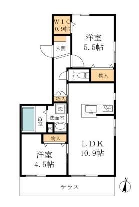  間取り図写真
