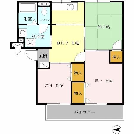  間取り図写真