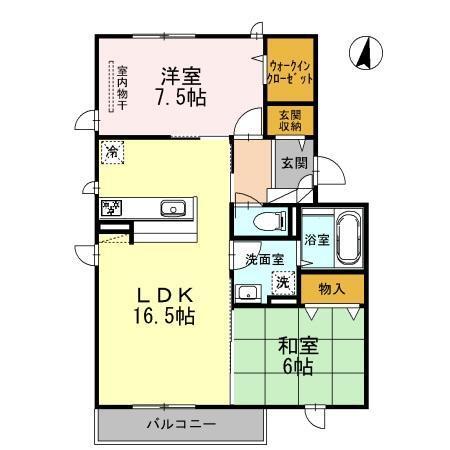  間取り図写真