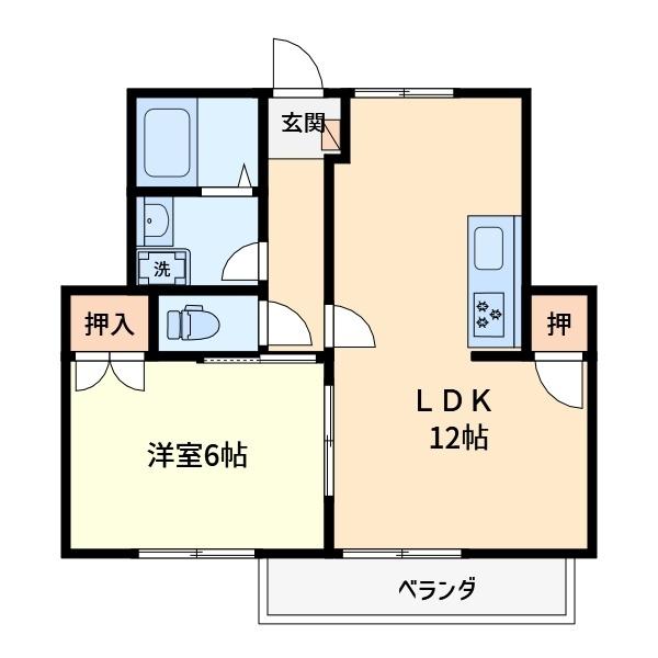 ベルデュールメゾン柊（202） 間取り図画像