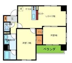 ソーテルヌ壱番館（202） 間取り図画像