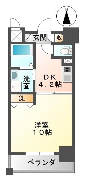アーデン塚口（904） 間取り図画像