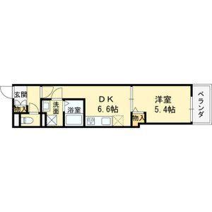 クレアール塚口Ⅰ（207） 間取り図画像