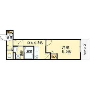 クレアール塚口Ⅰ（202） 間取り図画像