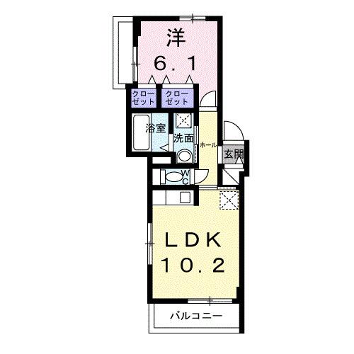 ｃｅｒｎｅ西宮（202） 間取り図画像