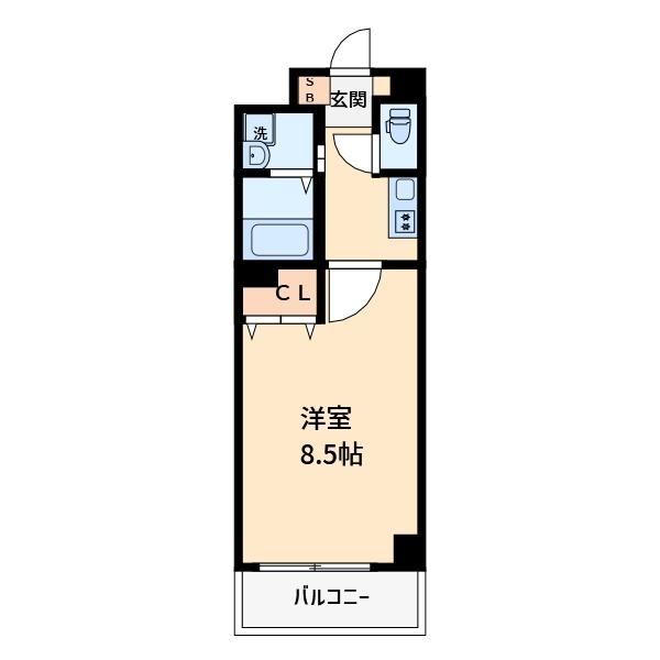 BLOOM LIFE TSUKAGUCHI（307） 間取り図画像