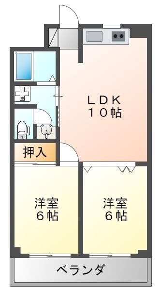 ロイヤルガーデン（102） 間取り図画像