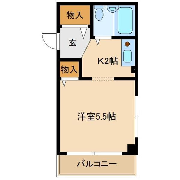 メゾンヒカリ（102） 間取り図画像