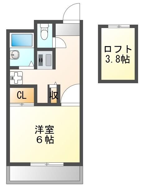 センチュリー武庫元町（301） 間取り図画像