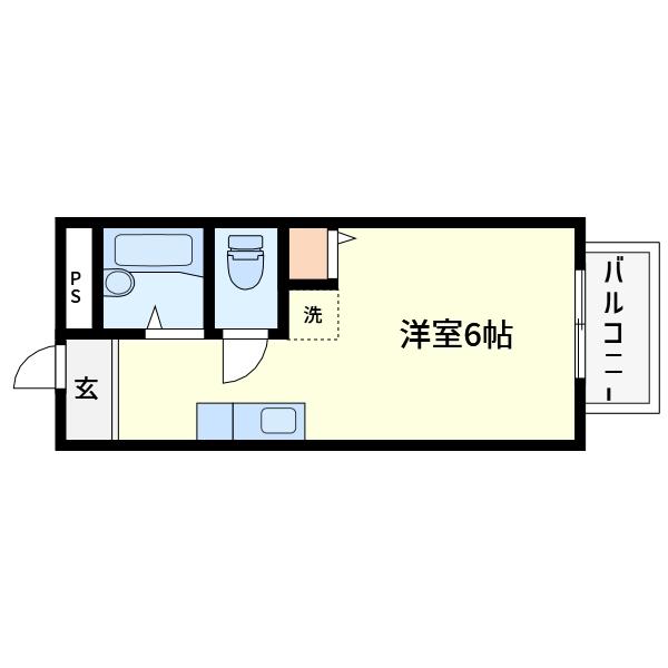 SANTO　LALUZ　SONODAHIGASHI（303） 間取り図画像