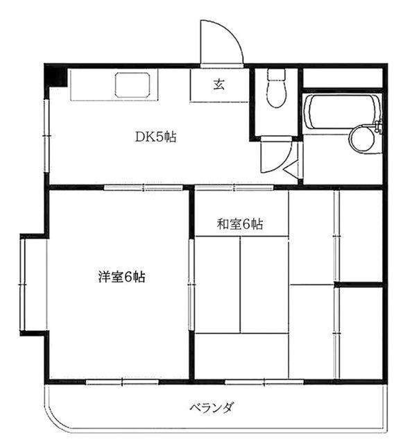 サンパレス21新明（204） 間取り図画像