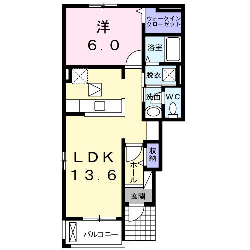 イル　フィラートⅡ（101） 間取り図画像