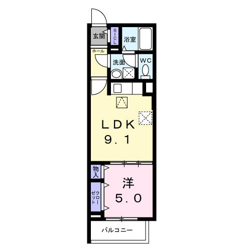 ヒカルサ尼崎栗山町（103） 間取り図画像