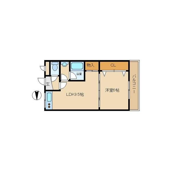 第２細田マンション（105） 間取り図画像