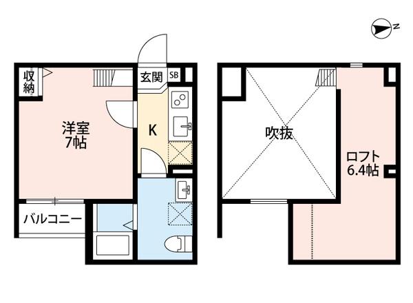 サンティエ園田（105） 間取り図画像