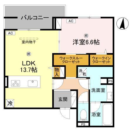 GreenPalace樋之池（301） 間取り図画像