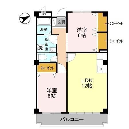 フリーダム中村（111） 間取り図画像
