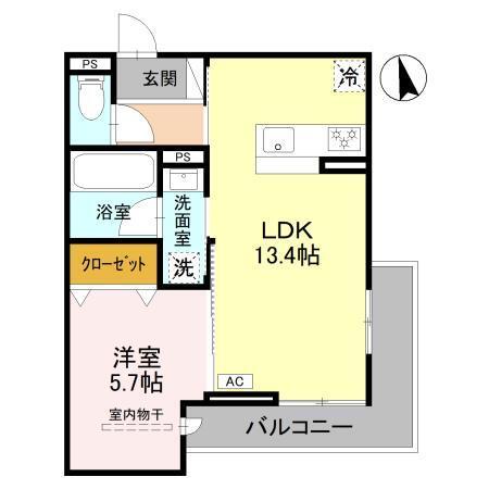 Remplir(ランプリール)（301） 間取り図画像