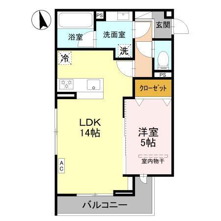 Remplir(ランプリール)（302） 間取り図画像