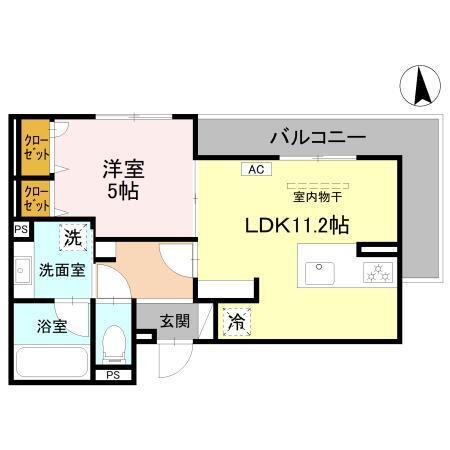 TN-STORIA昭和園（203） 間取り図画像