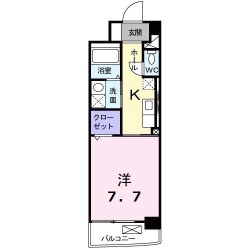 エスペランサ（303） 間取り図画像