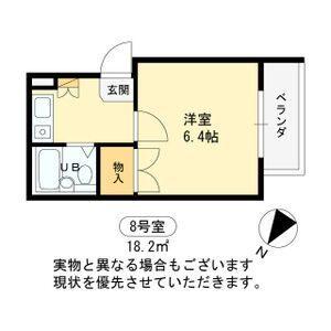 リビエラ武庫川（208） 間取り図画像