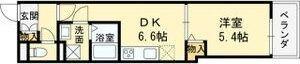 クレアール塚口Ⅱ（207） 間取り図画像