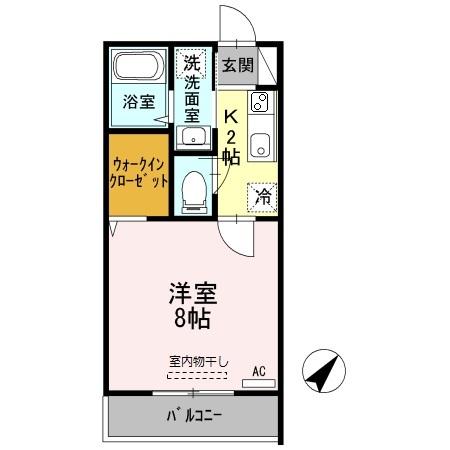 ドエル　ファースト（203） 間取り図画像